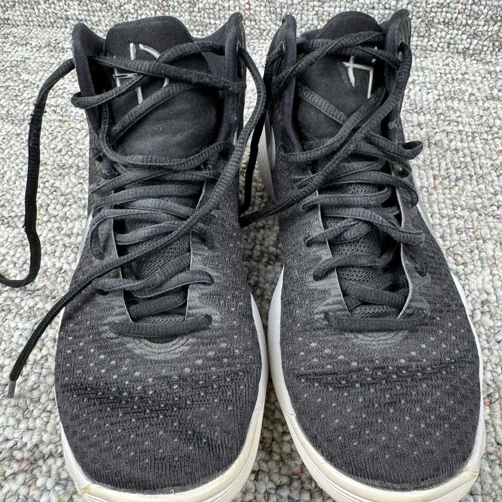 Nike Hyperdunk Shoes Womens 8 Sneakers Basketball Lace Up Black